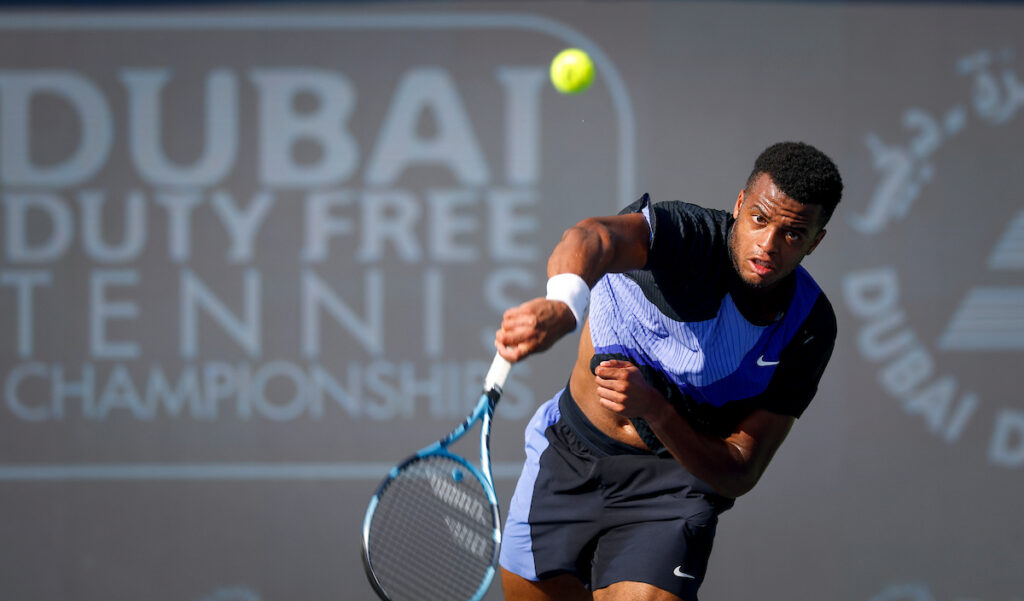 ATP Dubai Duty Free Tennis Championships.ATP Dubai Tennis Championships 2026. Giovanni Mpetshi Perricard