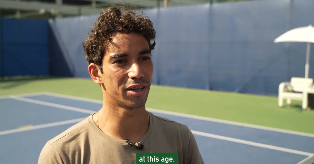 ATP player during interview
