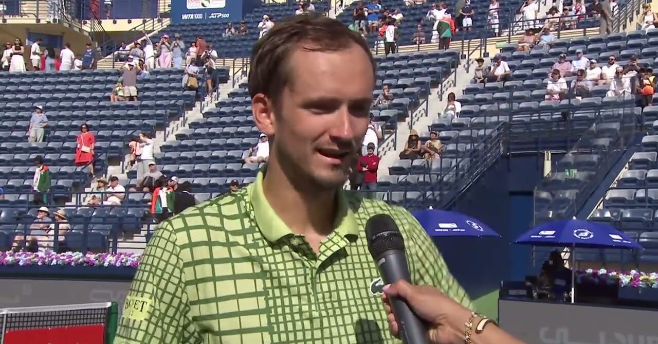 ATP player during interview