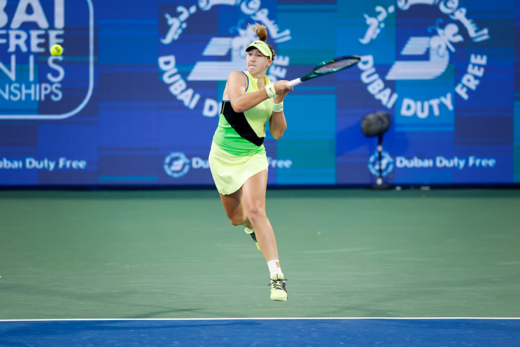 WTA Dubai Duty Free Tennis Championships. MIrra Andreeva vs Amanda AnisimovaWTA Dubai Duty Free Tennis Championships. MIRRA ANDREEVA