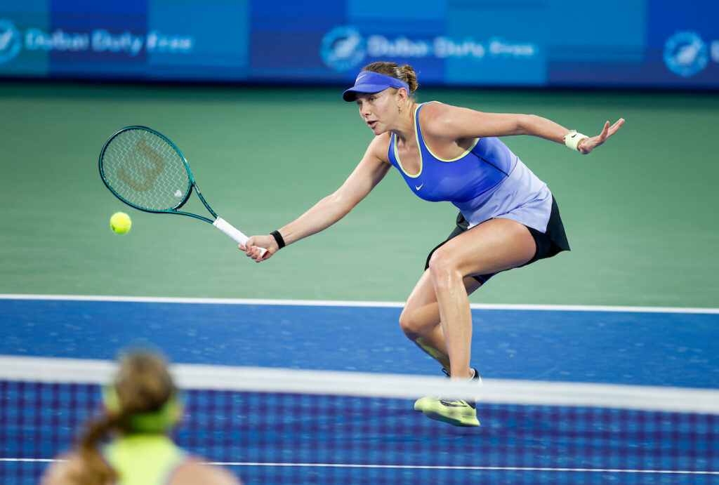 WTA Dubai Duty Free Tennis Championships. MIrra Andreeva vs Amanda AnisimovaWTA Dubai Duty Free Tennis Championships. AMANDA ANISIMOVA