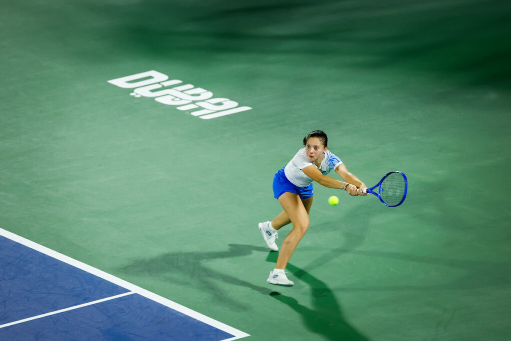 WTA Dubai Duty Free Tennis Championships. ELINA SVITOLINA VS ANTONIA RUZICWTA Dubai Duty Free Tennis Championships. ANTONIA RUZIC