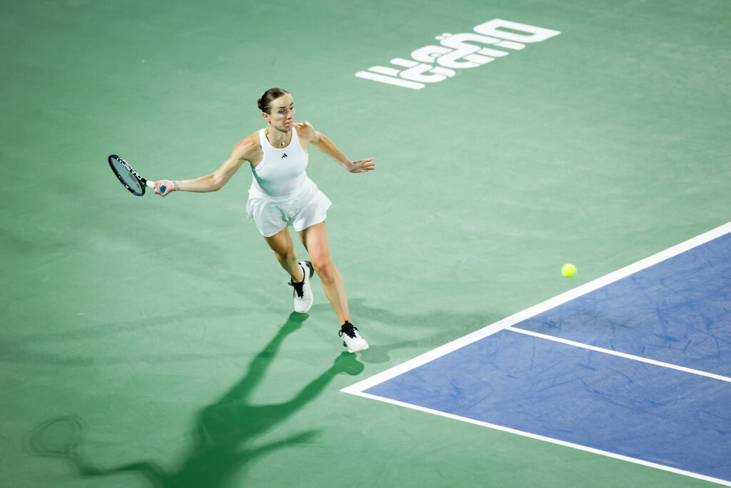 WTA Dubai Duty Free Tennis Championships. ELINA SVITOLINA VS ANTONIA RUZICWTA Dubai Duty Free Tennis Championships. ELINA SVITOLINA