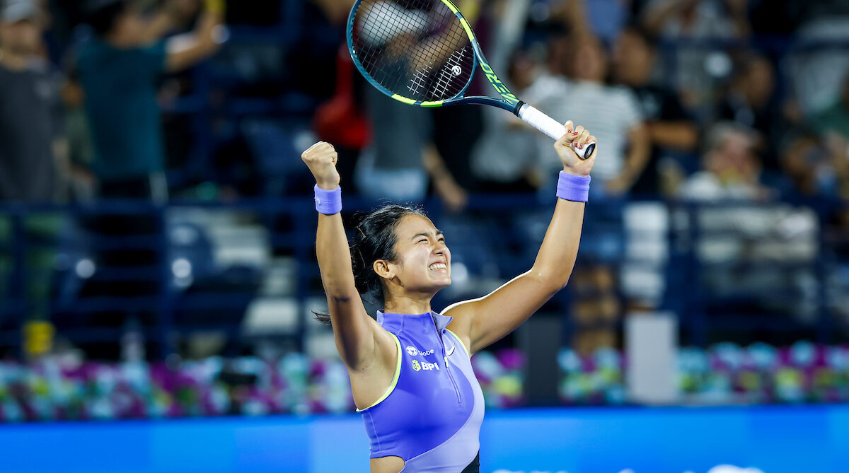 WTA Dubai Duty Free Tennis Championships . ALEXANDRA EALA VS JASMINE PAOLINIWTA Dubai Duty Free Tennis Championships. Alexandra Eala vs Jasmine Paolini