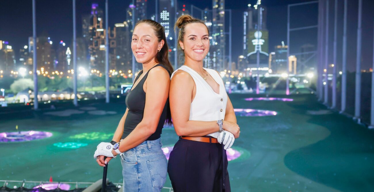 Jessica Pegula and Desirae Krawczyk