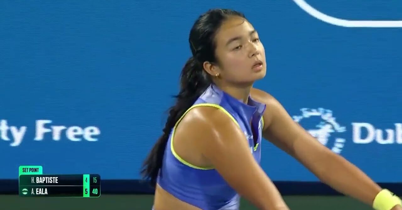Alex Eala vs. Hailey Baptiste