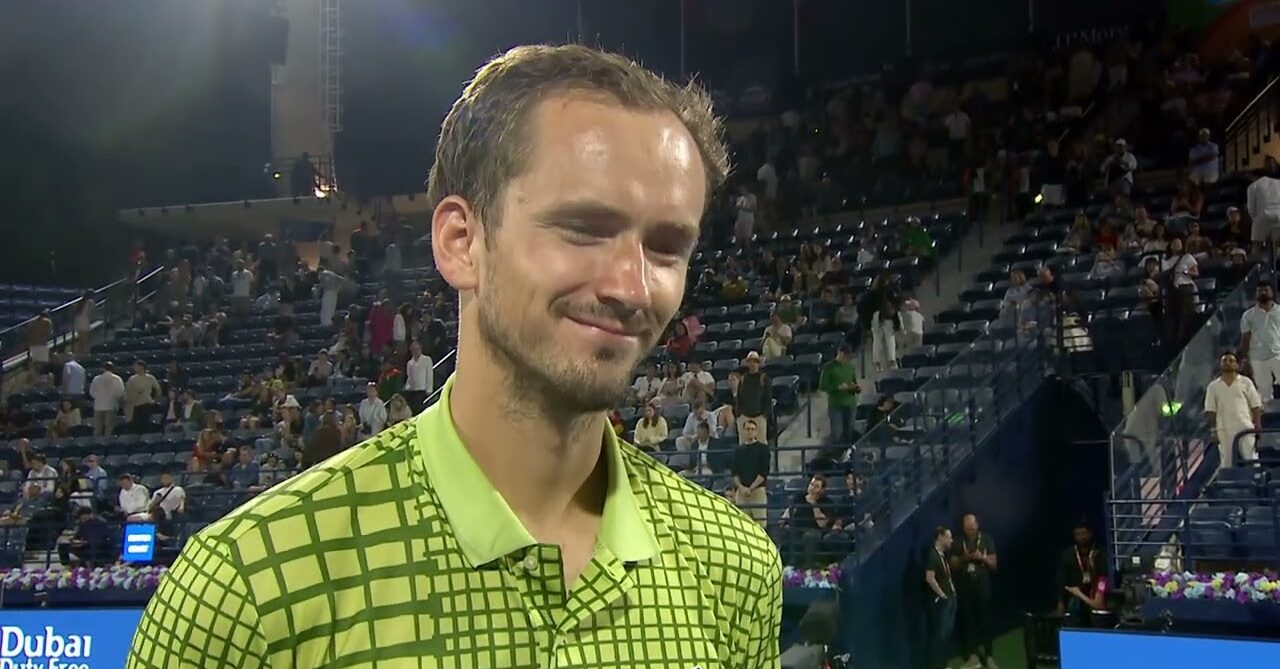 Daniil Medvedev SF post-match interview