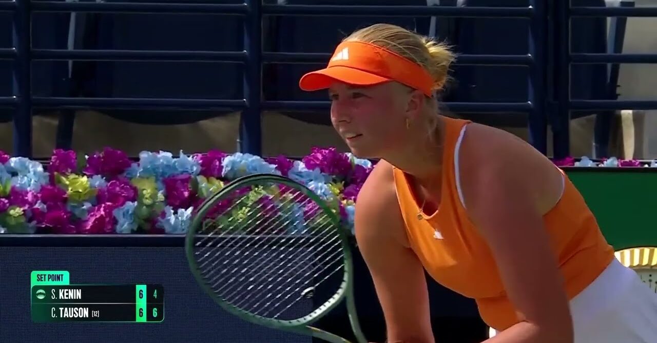 Clara Tauson vs. Sofia Kenin