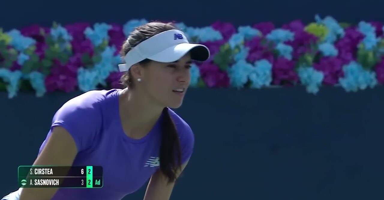 Sorana Cirstea vs. Aliaksandra Sasnovich